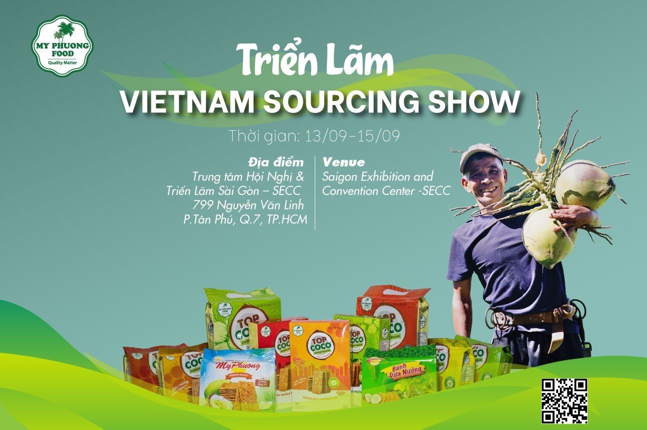 Mỹ Phương Food tại triễn lãm VietNam Sourcing Show 2023