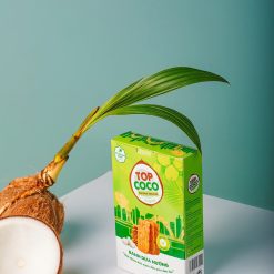 Bánh dừa nướng TOPCOCO - Coconut cracker Original 180g (Vị Nguyên bản)